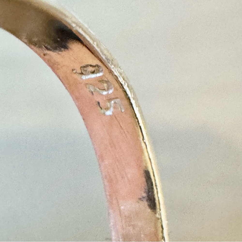 Charoite Infinity Shield Ring - image 7